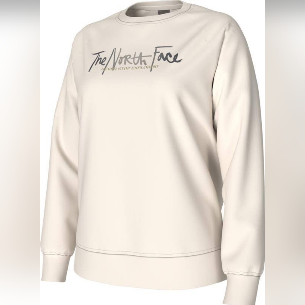 The North Face Women's Graphic Injection Crew Sweatshirt Sz. Med